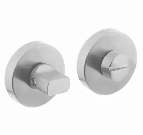 Badkamer/WC vrij-bezet 8 mm rvs