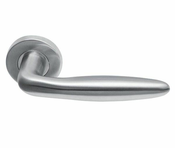 Deurklink Sigaar model massief rvs