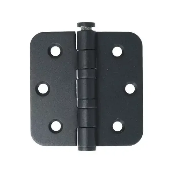 Kogellagerscharnier 76×76 mm zwart