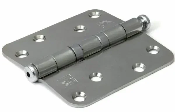 Kogellagerscharnier 89×89 mm ronde hoek losse pen