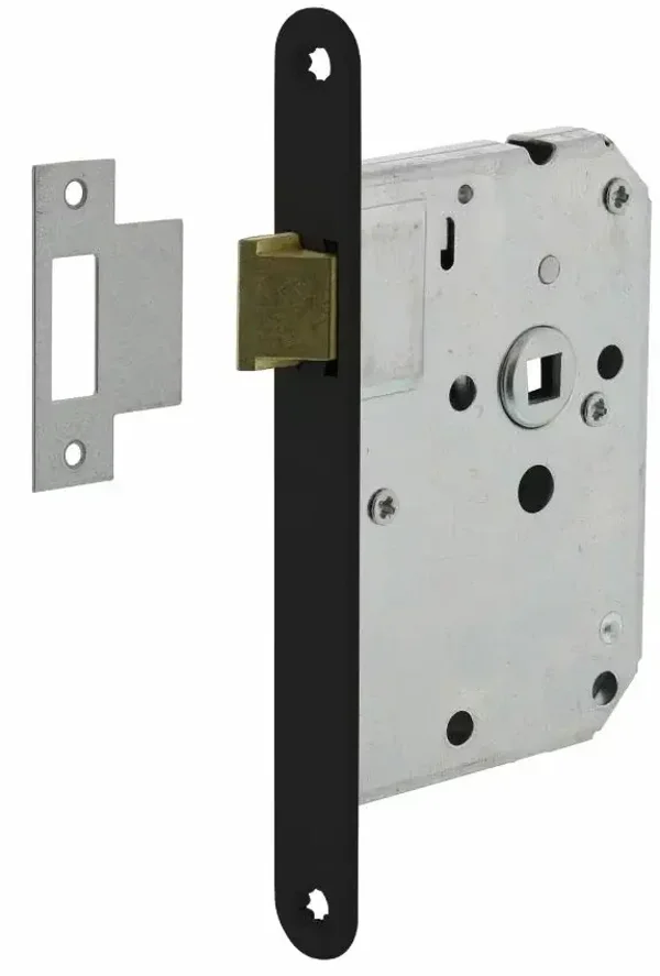 Intersteel Loopslot met zwart gelakte voorplaat 20×175 mm