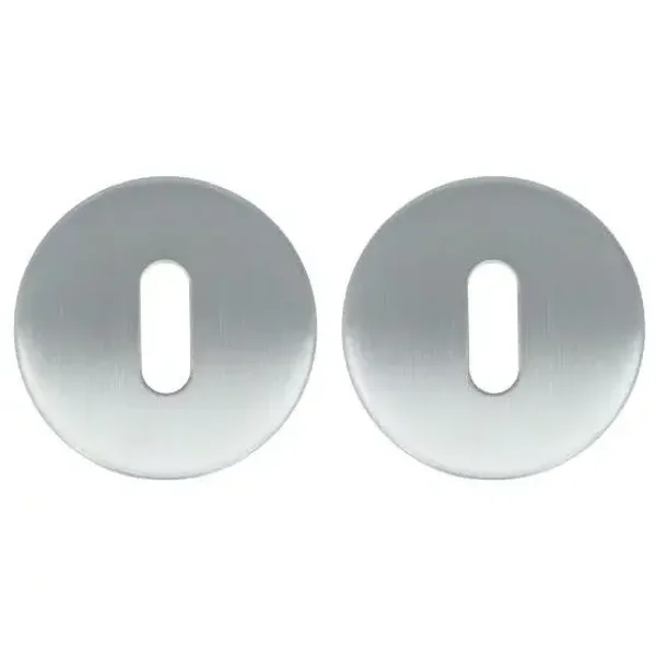 2 Sleutelplaatjes Rond rvs 304