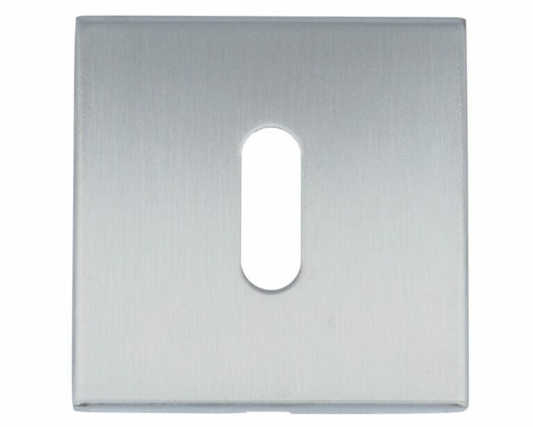 Sleutelplaatje vierkant 53x53x10 mat rvs ( per stuk )