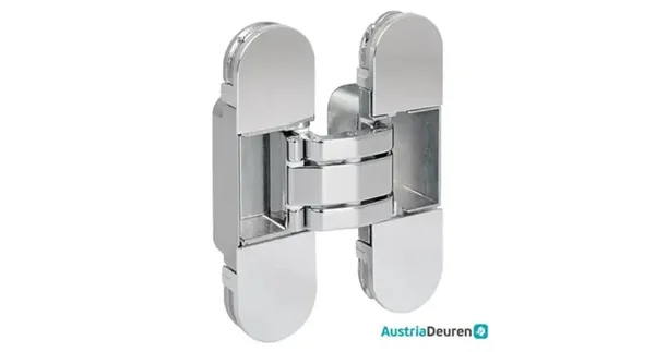 Austria Swing Verdekt Scharnier VS-19 - Mat Chrome