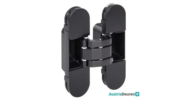 Austria Swing Verdekt Scharnier VS-19 - Mat Zwart