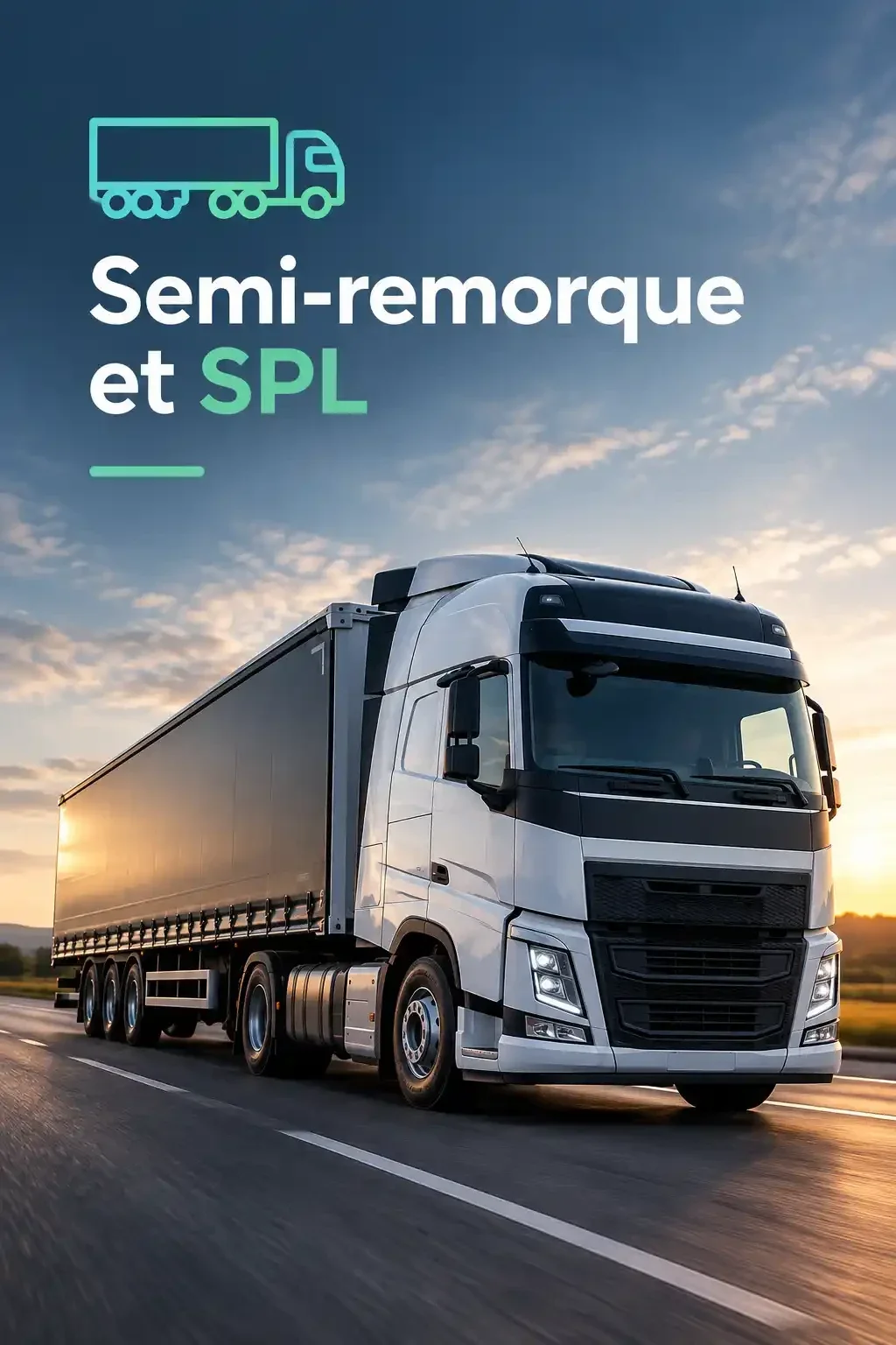 Image du service chauffeurs de Semi-remorque et SPL par Tita Trackt, entreprise de chauffeurs poids lourds confirmés en Île-de-France