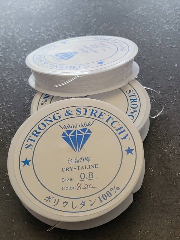 1  Bobine élastique pour bracelet de perle