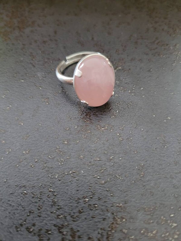 Bague Quartz Rose