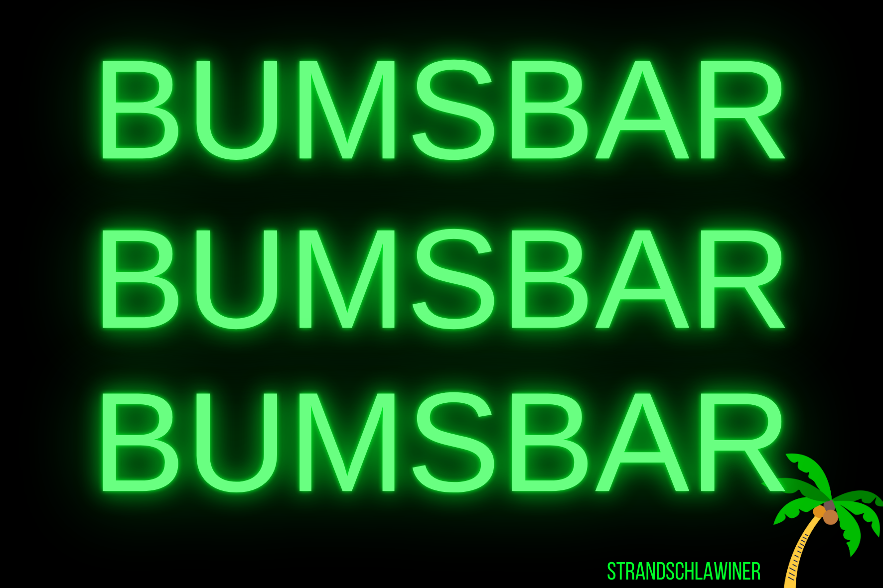 BUMSBAR - Sticker
