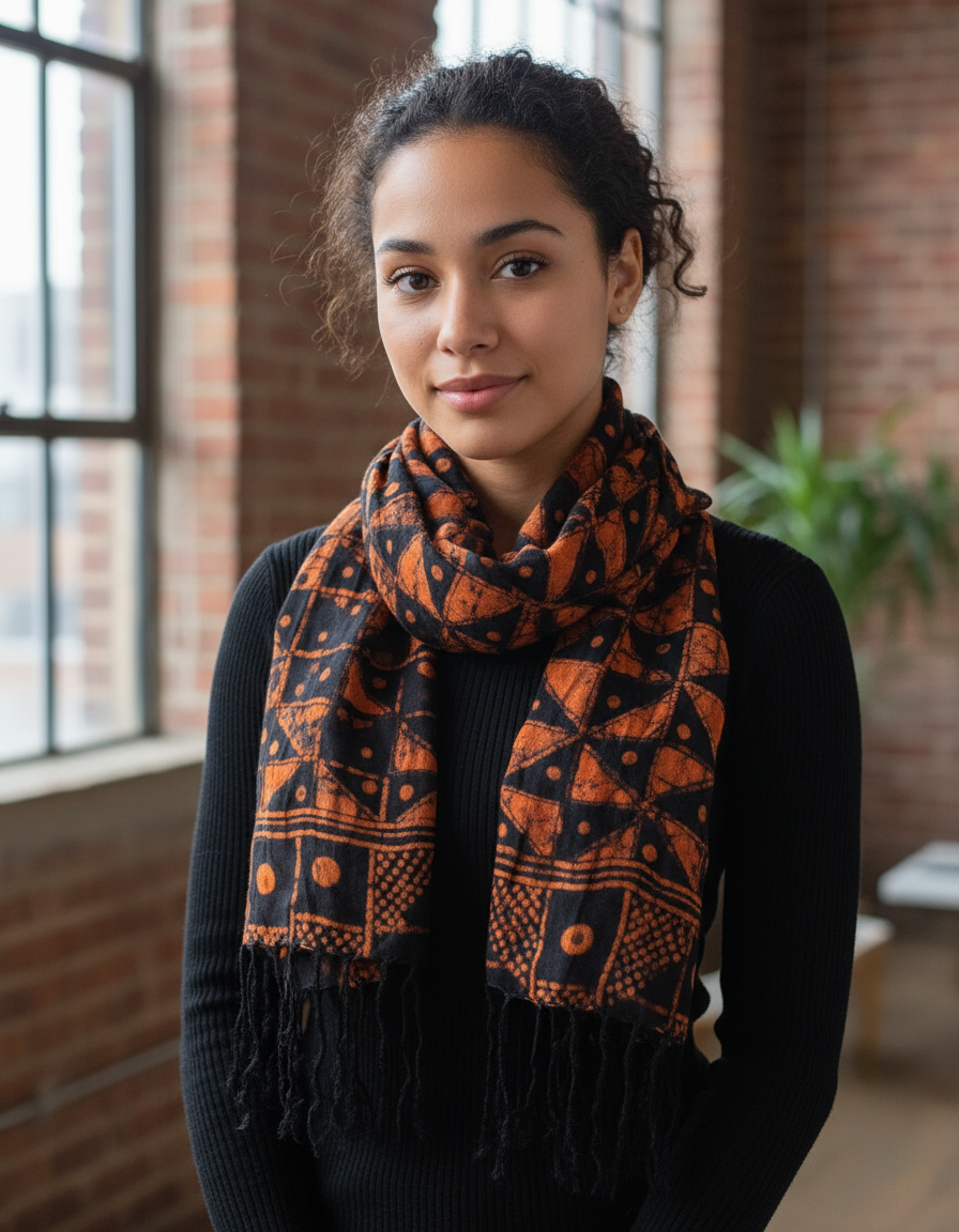 Batik Design Scarves