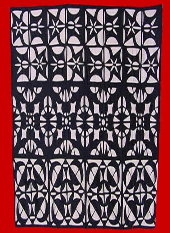 Reverse Appliqué (Bed Cover)