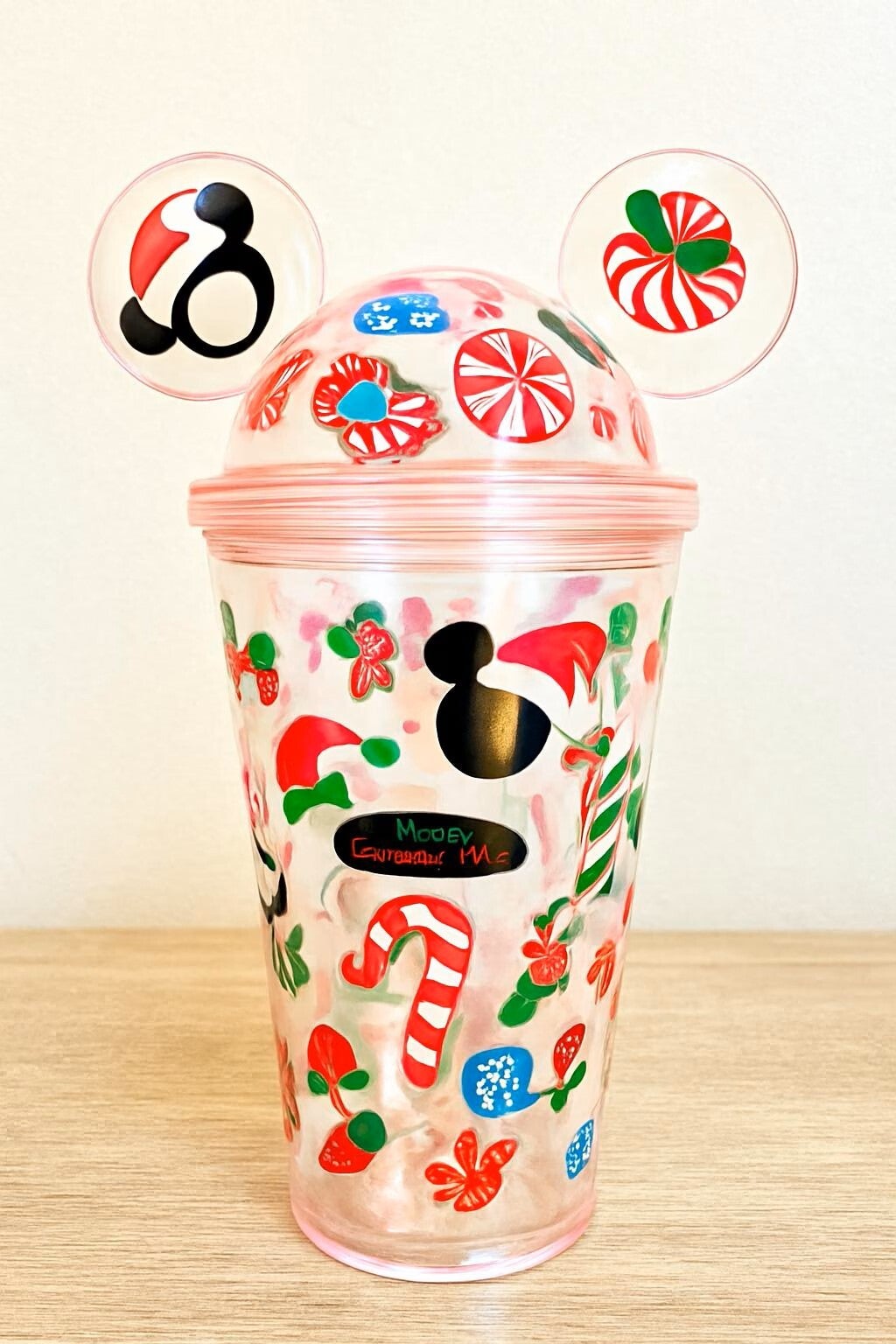 Christmas Mouse Ear Tumbler