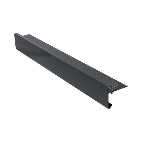 dakrand alu antraciet. 60x60 3 meter