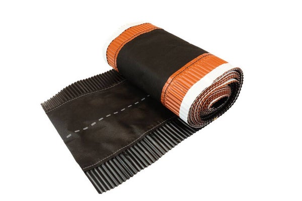 ondervorst alu zwart 30cm(5lm/rol)