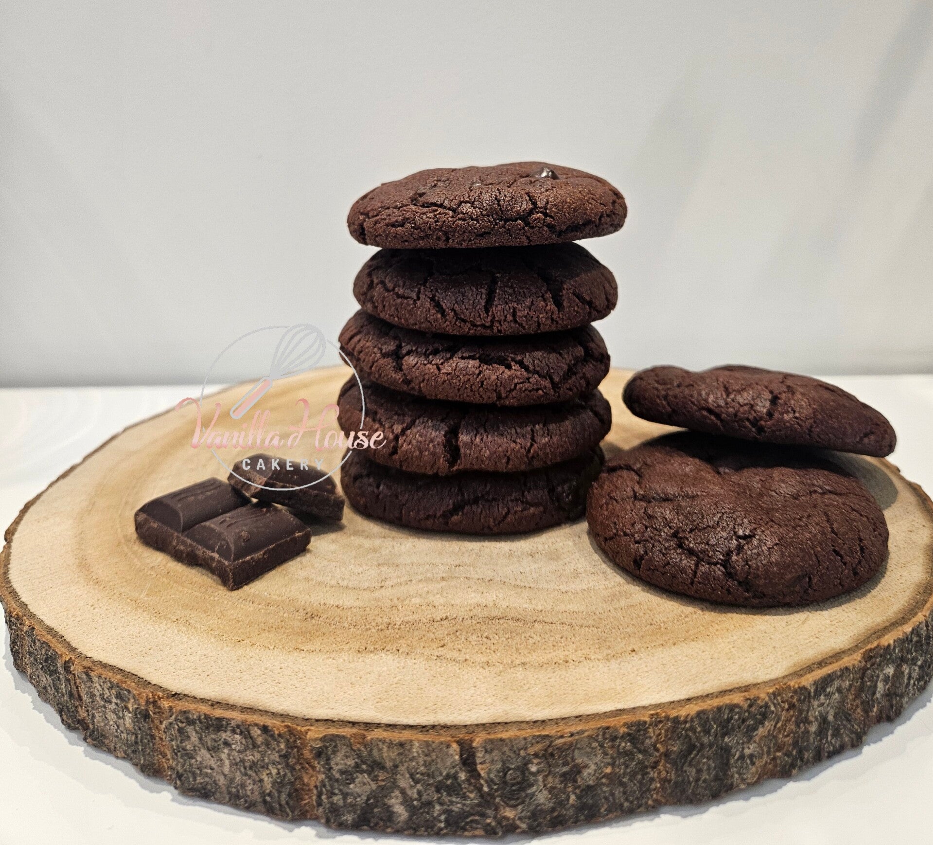 Chocolate with chocolate chips cookies
