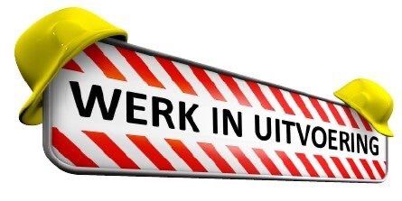 werk in uitvoering