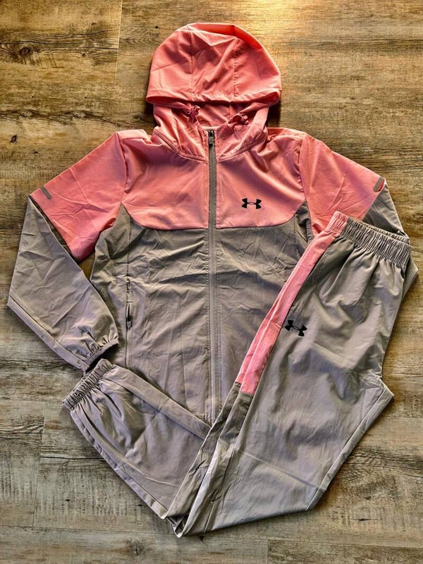 Survêtement enfant Under Armour Rose et gris 14ans