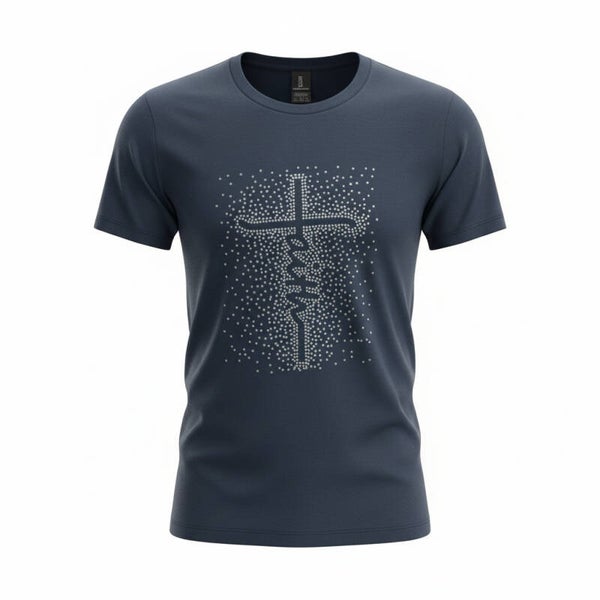 FAITH  RHINESTONE T-SHIRT