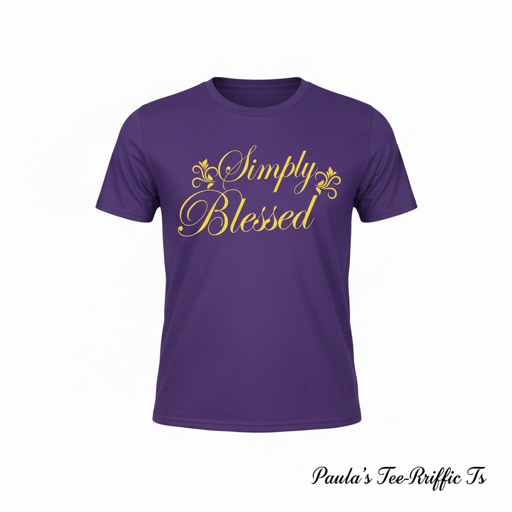 SIMPLY BLESSED T-SHIRT