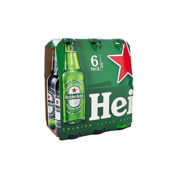 Pack de 6 bières Heineken ou 1664