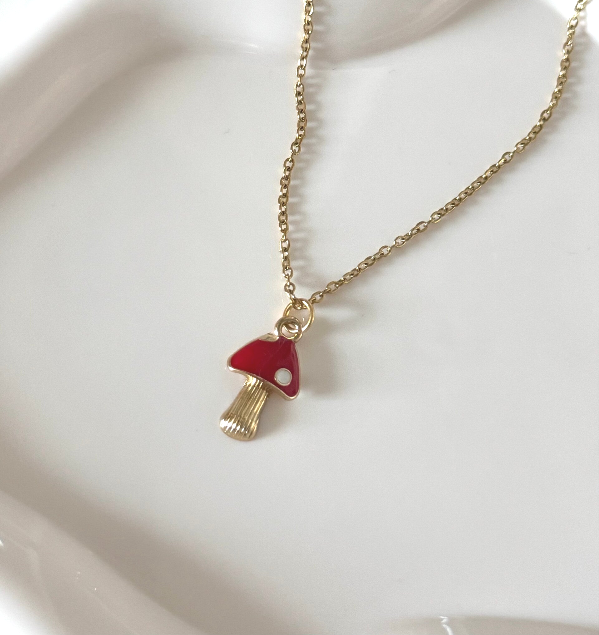 Naszyjnik Muchomorek