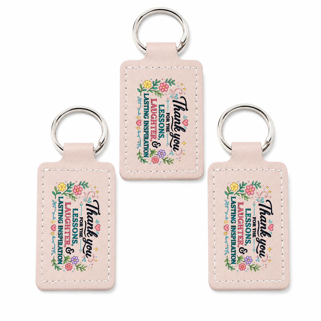 Thank you teacher keyring