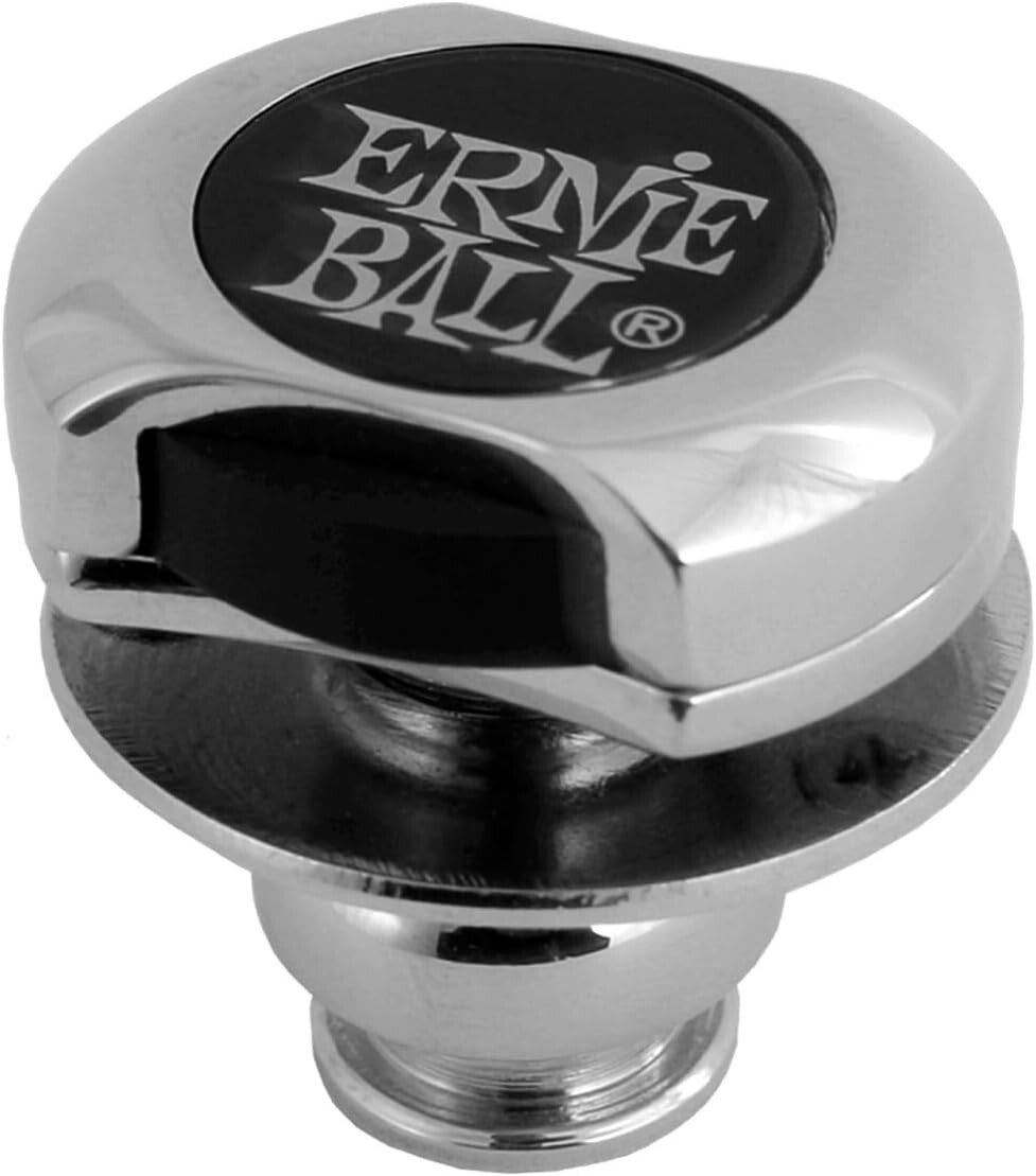 Ernie Ball Strap Locks (Please Specify Color, Chrome-Black-Gold)