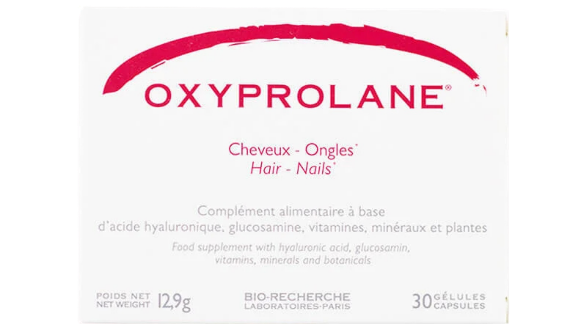 Oxyprolane Cabello y Uñas  30 cápsulas Nutre el folículo piloso desde el interior. Hace que las uñas sean más fuertes y duras.