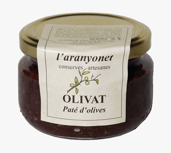 Black olive pâté  -L'Aranyonet-100gr