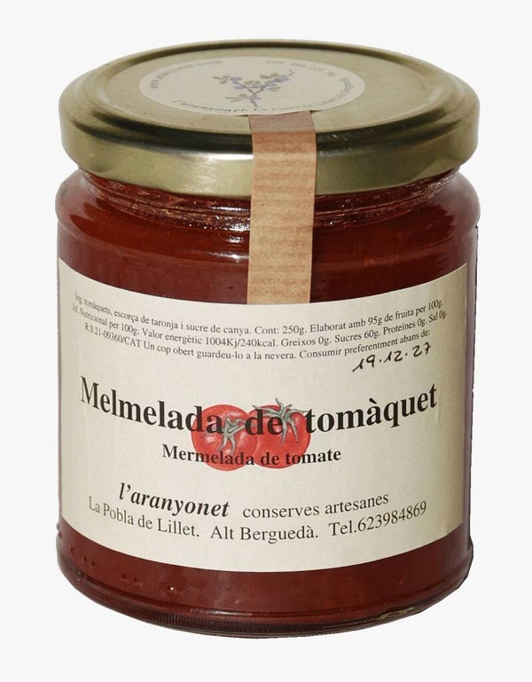 Tomato Jam -L'Aranyonet- 250gr