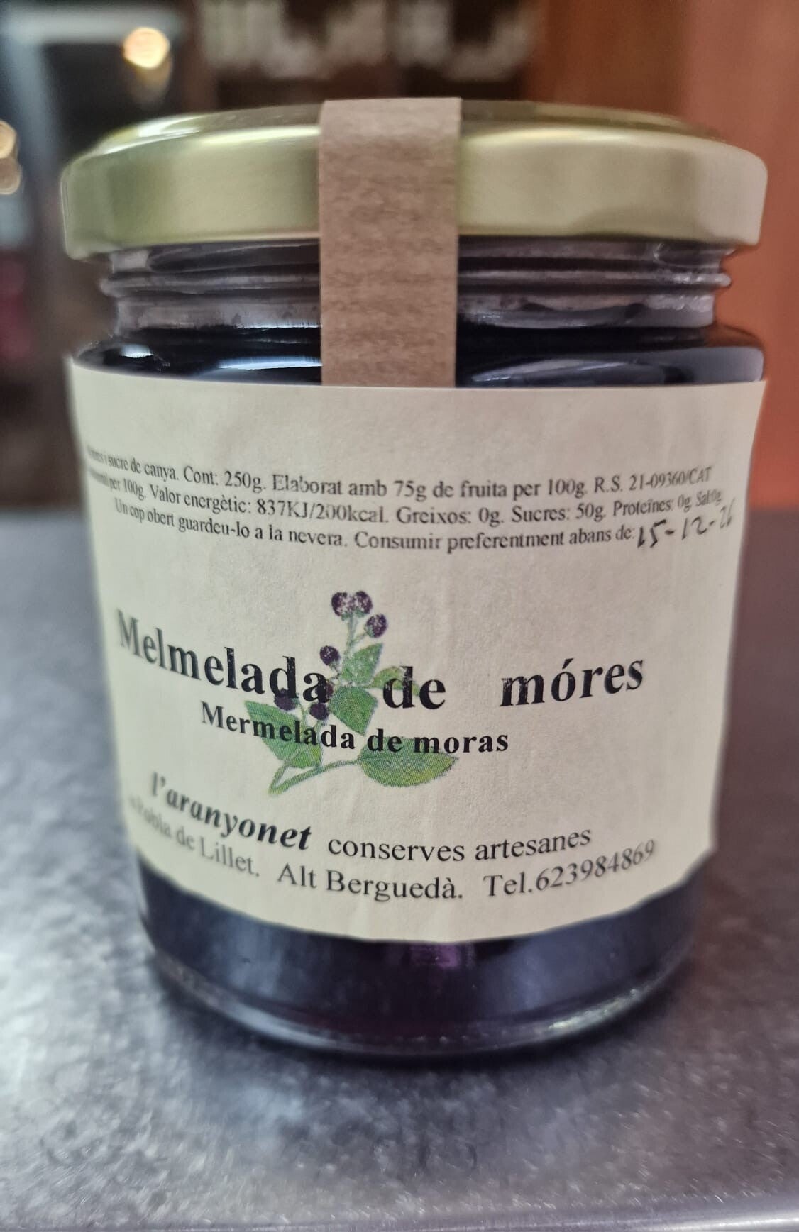 Blackberry Jam -L'Aranyonet- 250gr