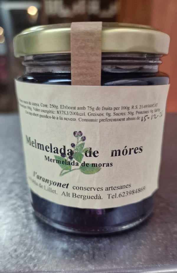 Blackberry Jam -L'Aranyonet- 250gr