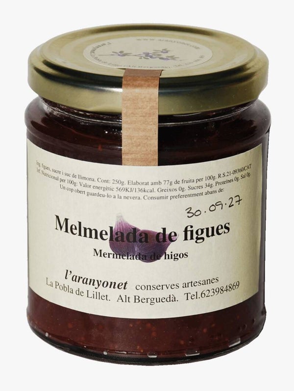 Fig Jam -L'Aranyonet- 250gr