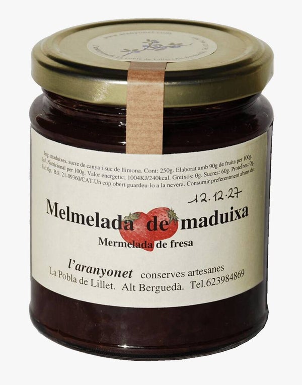 Strawberry Jam -L'Aranyonet- 250gr