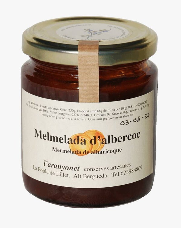 Apricot Jam -L'Aranyonet- 250gr