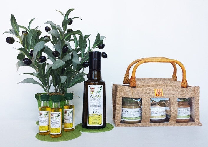 Gift Set Extra Virgin Olive Oil -Art Oli-