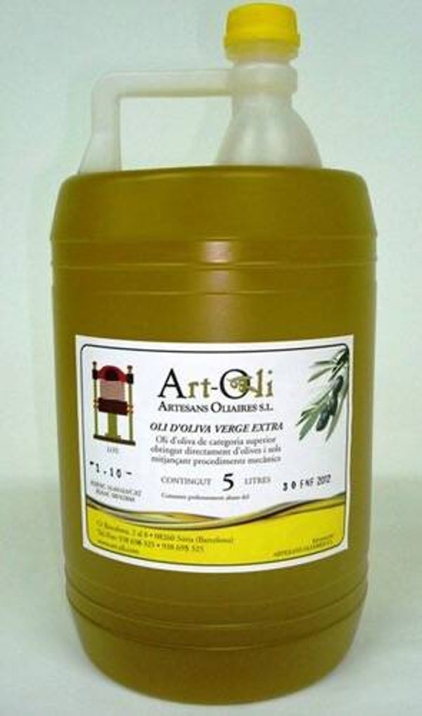 Extra Virgin Olive Oil -Art Oli- 5L.