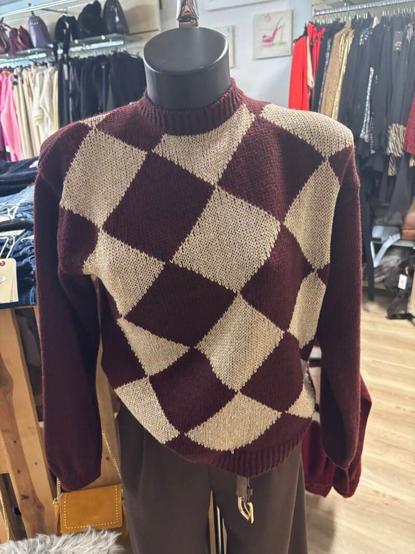 Trui terra di sienna