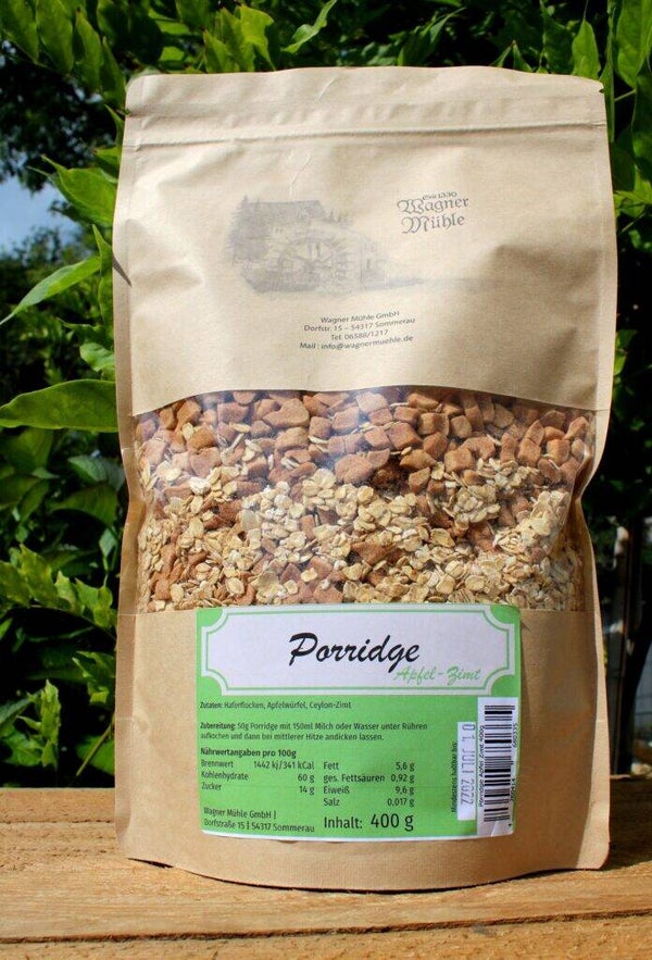 WM - Porridge Apfel/Zimt 400 gr