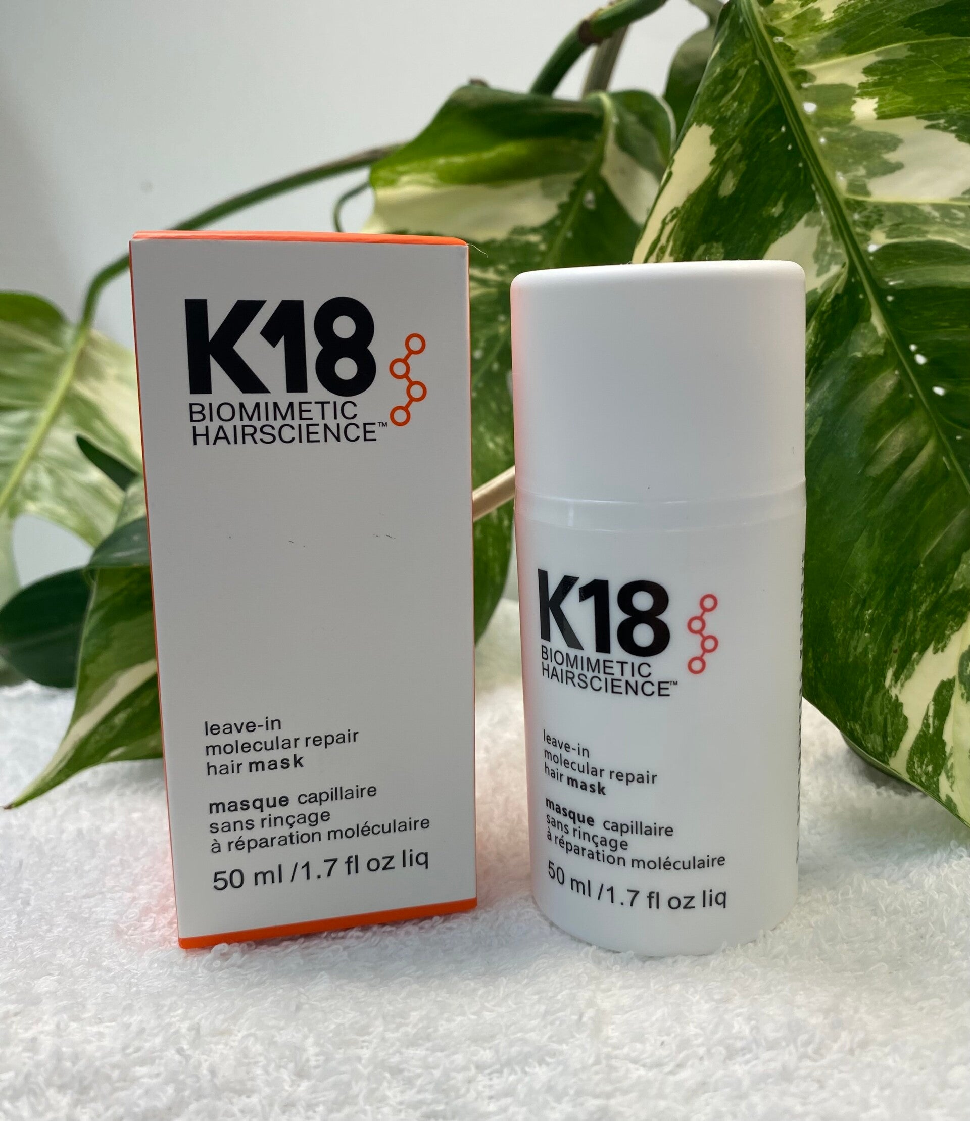K18 leave-in molecular hair repair mask
