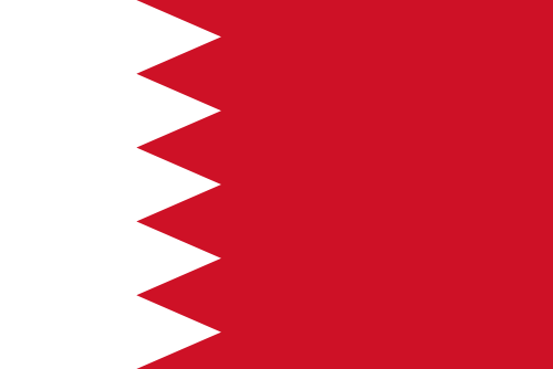 Bahrain flag illustration