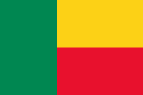 Benin flag illustration