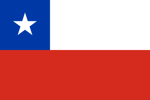 Chile flag illustration