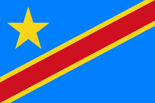 Democratic Republic of the Congo flag