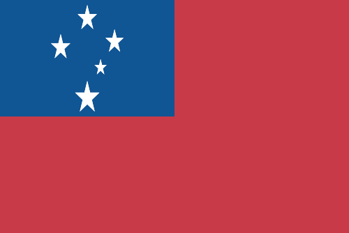 Samoa flag illustration