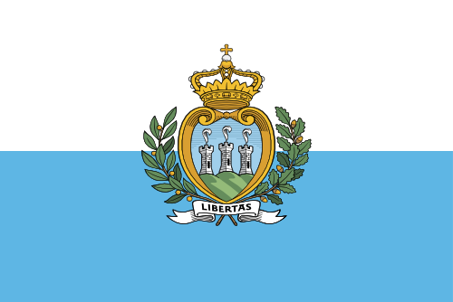 San Marino flag illustration