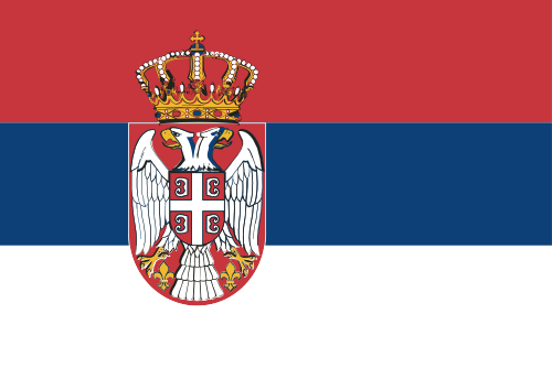 Serbia flag illustration