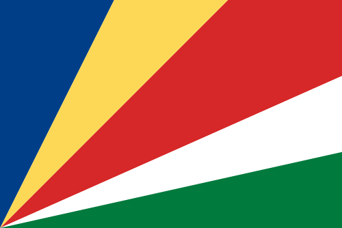 Seychelles flag illustration