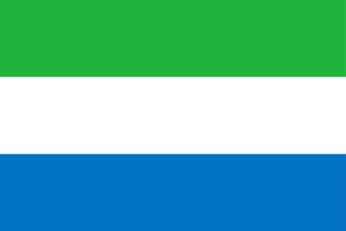 Sierra Leone flag illustration
