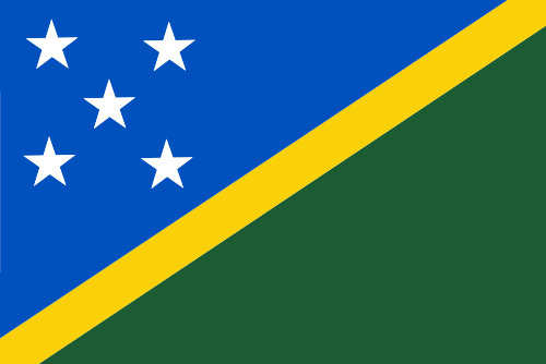 Solomon Islands flag illustration